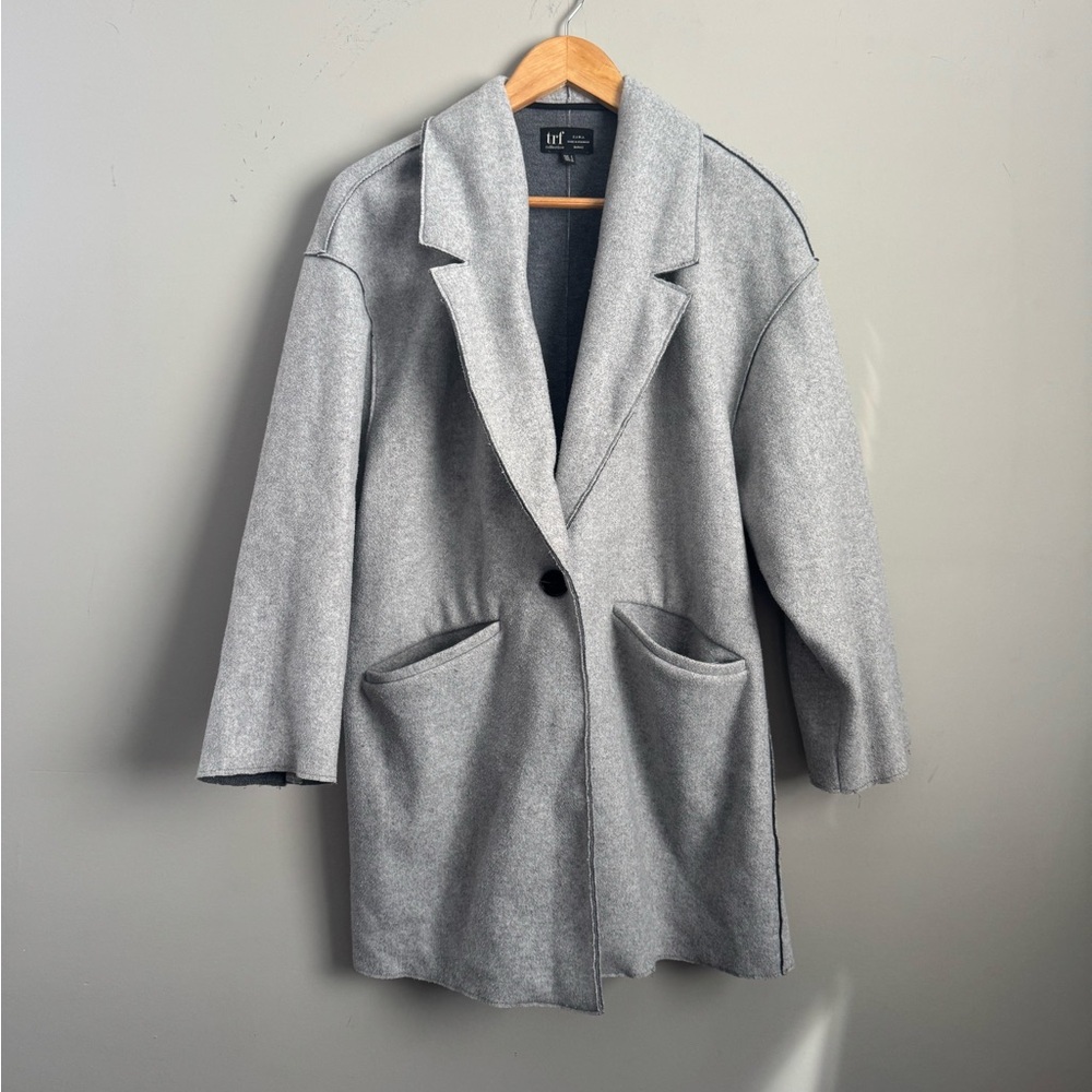 Women's Zara Gray Coat blazer